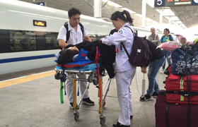翁源县机场、火车站急救转院